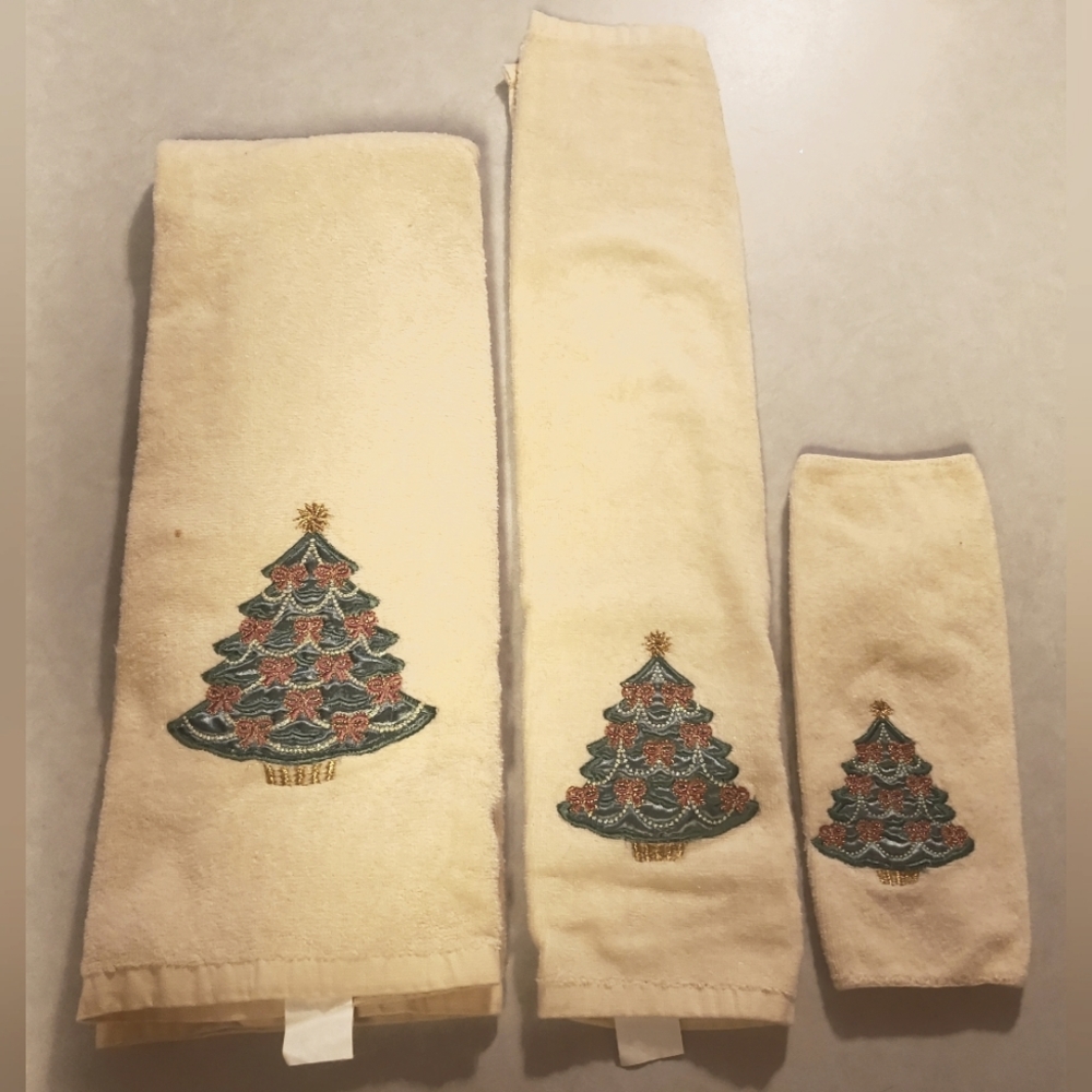 Vintage 80's Towel Set (3 pcs)
